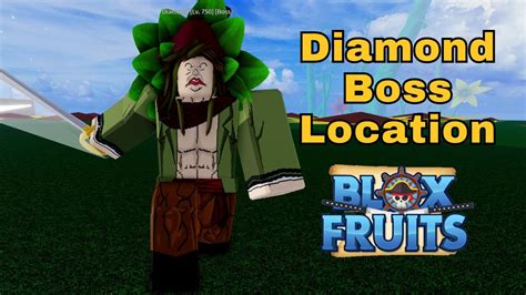 Roblox Blox Fruits 2nd Sea Diamond Boss Quest Using Magma Fruit Gameplay.